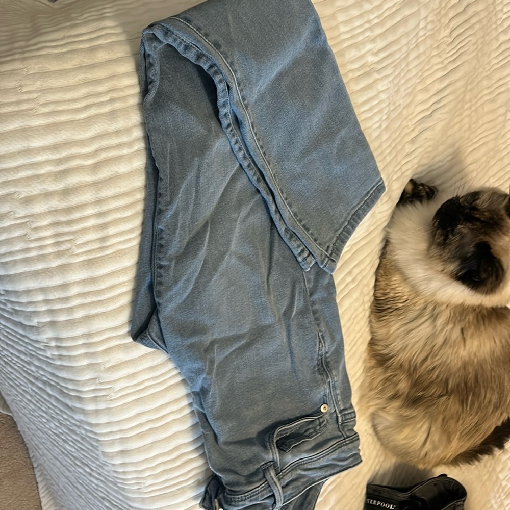 Light blue jeans